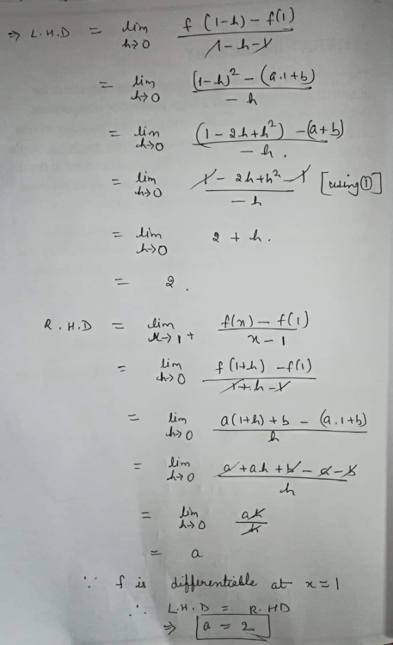 f C1-A)-fi) A-1- dim L.H.D (42-(a.146) Lim OKT 1-34+42 - h. Lim usig X-2hth2 Lim Lim Aln)- fl) lim M-IT R.H.D lim ch>O (QJ(TH