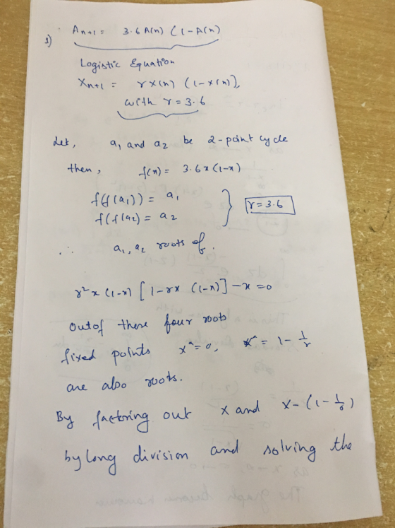 a, and a2 be pnt cle then 3.67(1-n ) A(m) = ta)) a1, wts ane abo roots . visim