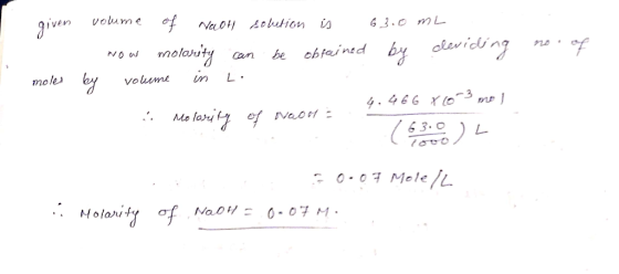 9 noloty an bechfeindoleviding mole volumem L . Mo lar (6.3을) L
