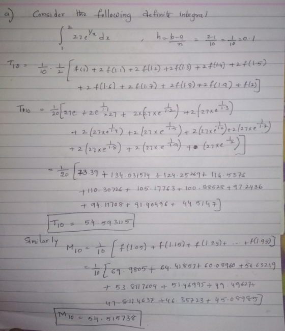 Consider thre fellowing definik inlegral 2 h b-a d 2 2-7 2-1 TTo +tu) +2t(1-5) f)+2 fai) +2 Fl2) +2 Fl +2t(L) +2 fl) t 2tlis)