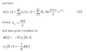 we have nx e -(1) 1 cnt where L and also given condition is )Ku, (0, ) , (0,))