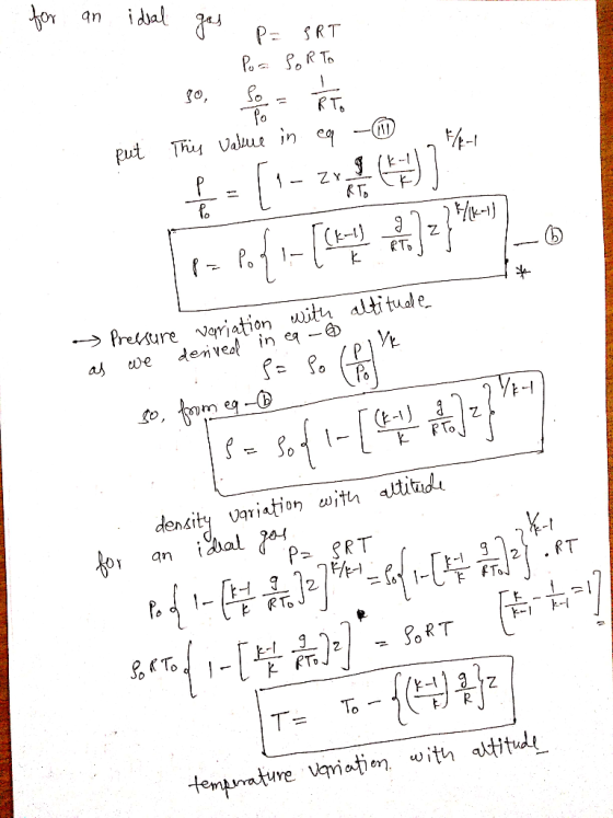 an idal P SRT 샤-! k -1 → Premre variation with as we denve in eq - ORT To