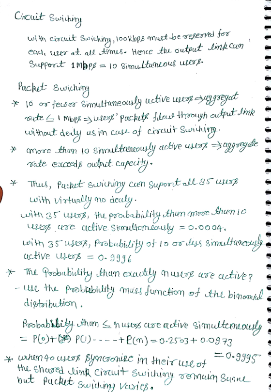 oi th civcuit hi lob uet be reserved for e at all Jimus. Hence thu output Jin- Pucket Swchiny WHhout dealy us in ca μ of Croc