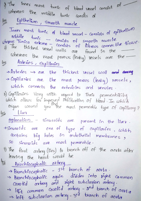 of - I consist middle tunic - The inner most tunic of blood vessel consist I whereas the middle tunic consits of Ang Epitheli