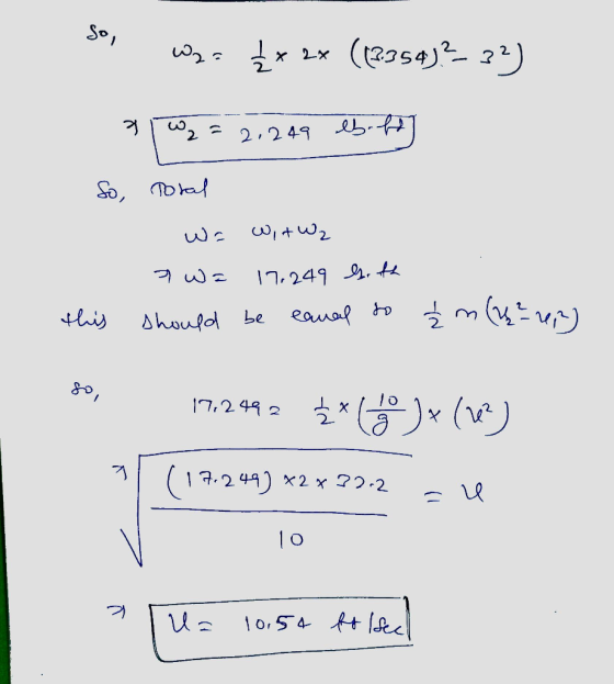 So, WE * 2* (12954)? 22) 31W2 = 2.249 eb.ff so, roral wa WitWz &w= 17.249 s. th should be eaual to this ź n(%²0p) do, 17.2492