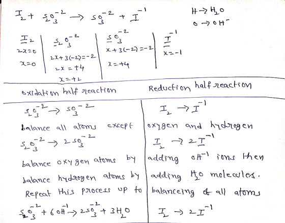 H-Ho + → 592 * I In 200 m l 0 -> OH 2x=0 X+ 3(-22=-21 1420 2x+ 3(-22=-2 28 - 74 2413 x=0 x=44 x=+2 oxidation half reaction R
