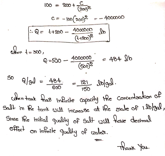 100 = 200 + с. (20012 G= -100(200)2 4000000 Q= +4200 - 4000000 9ь (t+2009 when Cohen t= 300, Q=500 4000000 (5002 = 484 db so