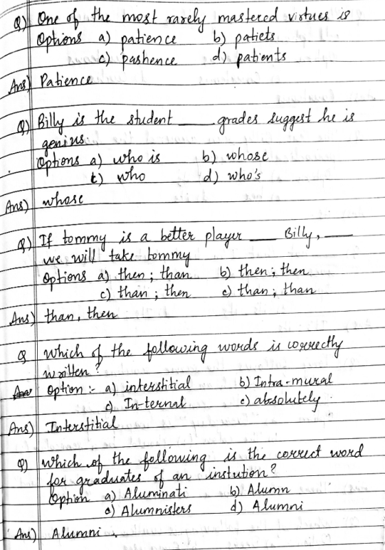 ah emts gauis ti whod) whes to Gill optimsa) then, thanb theni then c) than, thenthan han Ans than, then ty )Alumnitlrs d) A