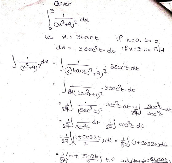 Janajzane Giveni | Cugat du (x2+932 lat n = 3tant if v-o, tao du= 3 Sec?t-dt if u=3 t = Tily 3secz do Scelanesia I gue tante