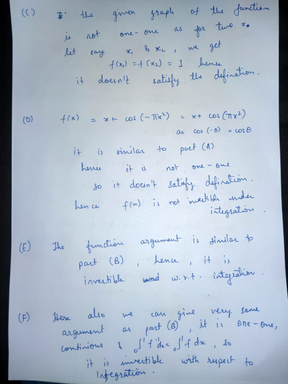(o the as is not one - one let given graph of the function for get f(x) = f (x2) 1 hence satisfy the defination. say 2 x, it