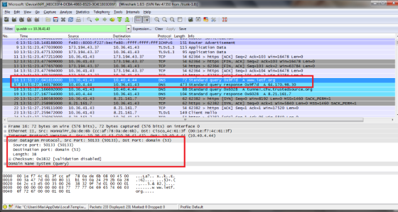 Microsoft \Device NPF (483C83F4-DCBA-4863-8523-3C4E1B03D06F) [Wireshark 1.8.5 (SVN Rev 47350 from /trunk-1.8) File Edit Yew G