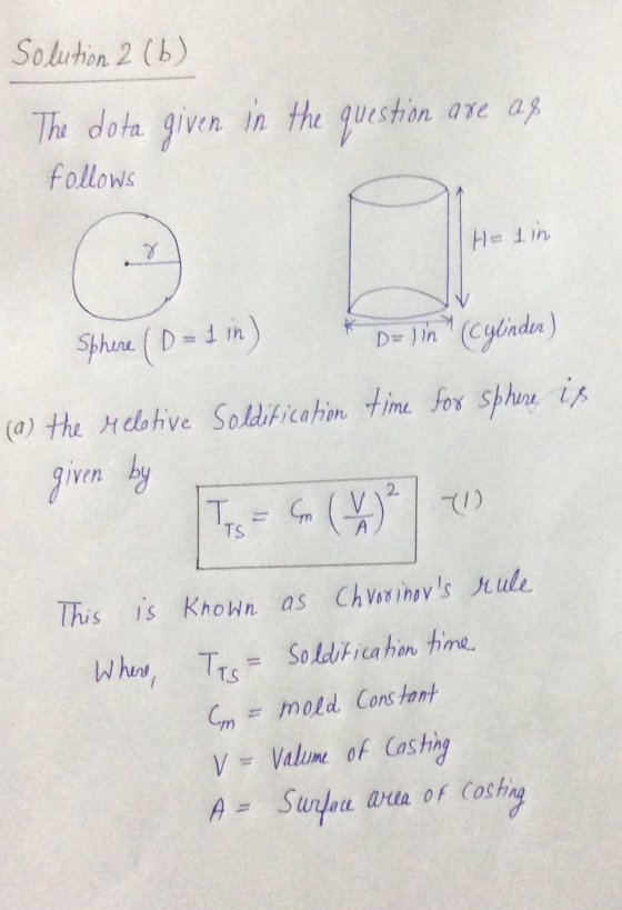Solution 2 (6) The dota given in the question question are as follows H=lin o ( Sphene (Dot in) D= \in (Cylinder) (a) the re
