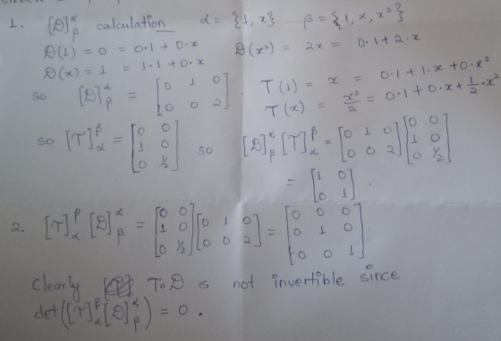 (A) d calculation - 2 O 0-1+ O 9(x-) 0-1tax P(x)= 2 O.t1 +O. TO 1 0140. x T lx) ITTH O So 2. 0 1 fo cleany T since not invert