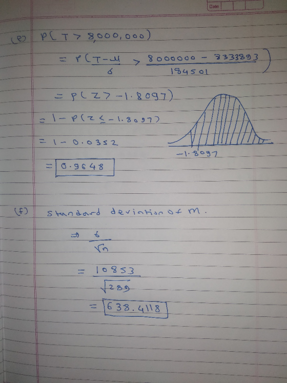 Date Les PCT> 8000,000) - PCT 8000000 - 3333393 1845oL - Plzn - 1.8097). El-Plz<-1.80977 = - 0.0352 -1.8ogy 0.9648 standard d