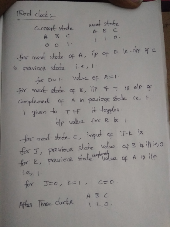 iral cloct A &C A BC 1 10 in pavicog state ie, 1 of A二)- Com A B C ILO