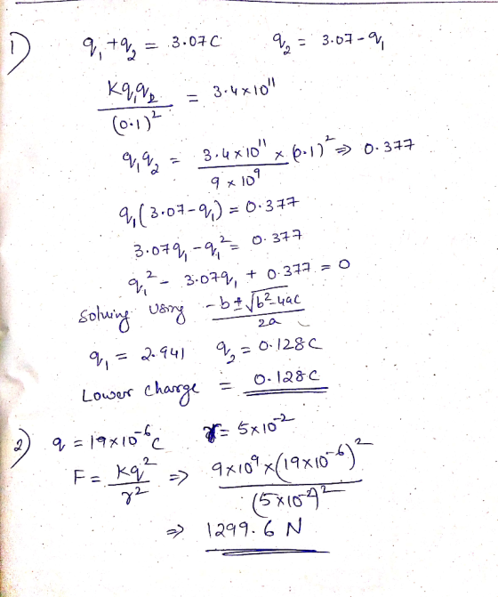 D 9; +9, = 3.070 9 = 3.07-9, Kque = 3.4x10 (0:1)2 9,9 = 3.4x10 x 6-1) = 0.377 12 x 109 20 9,3.07-9,) = 0.377 3.079,-9,3 0.3