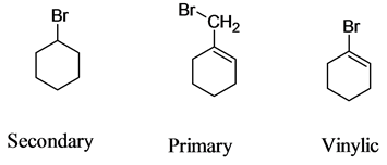 Br-CH2
Br
Br
Vinylic
Primary
Secondary