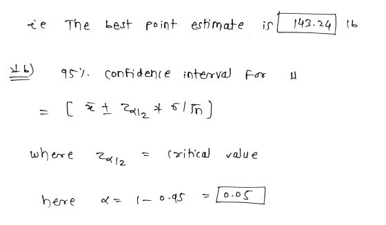 [ł 1 2012 ée The best point estimate is 143.24 (Ь +6) 95% confidence interval for I [ e = * 6150 where 2012 11 critical value