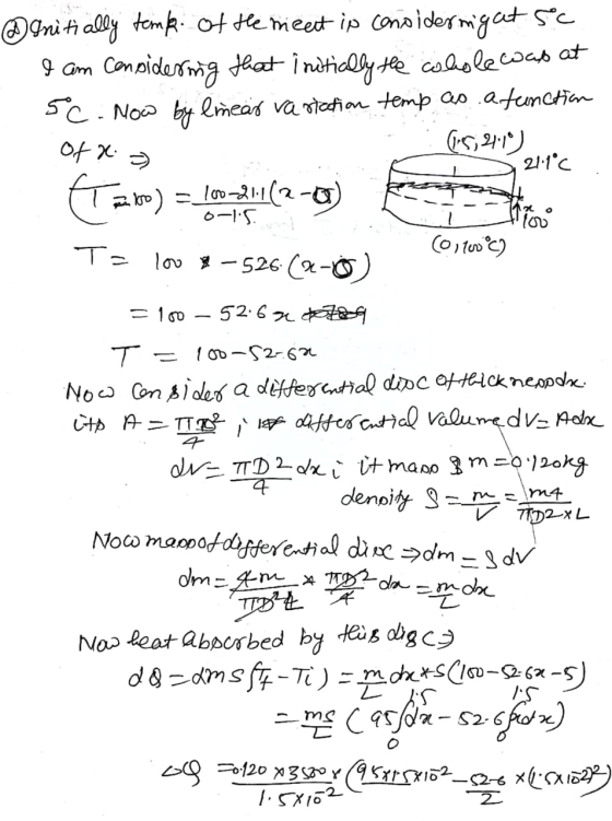 @ Initially tenk of the treat in considermigat 5c I am considering that initially the whole wap at 5c. Now by linear variatio