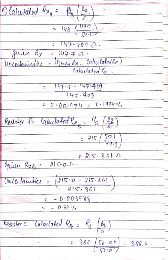 4) Calcuäled Rxn - Blog A le lz li 49.9 148 T47.409R. quen Rx = 147.7 oz Unceslausties : (Erineu Ro - Caleelaledky Calculated