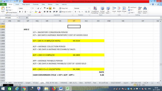 ACCOUNTS latest - Microsoft Excel (Product Activation Failed) View Add-Ins File Home Insert Page Layout Formulas Data Review