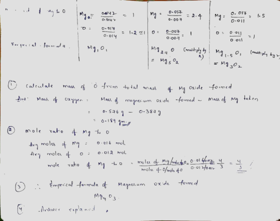 · ind to o Mg = 00142 Ma = 0-014 .1 mg 0-017 = 2.4 0.017 Mg = 0.017: 105 O. DIY | 0 0.017 - 1.2 milo: 0-007 0.007- O 0:00 0.0
