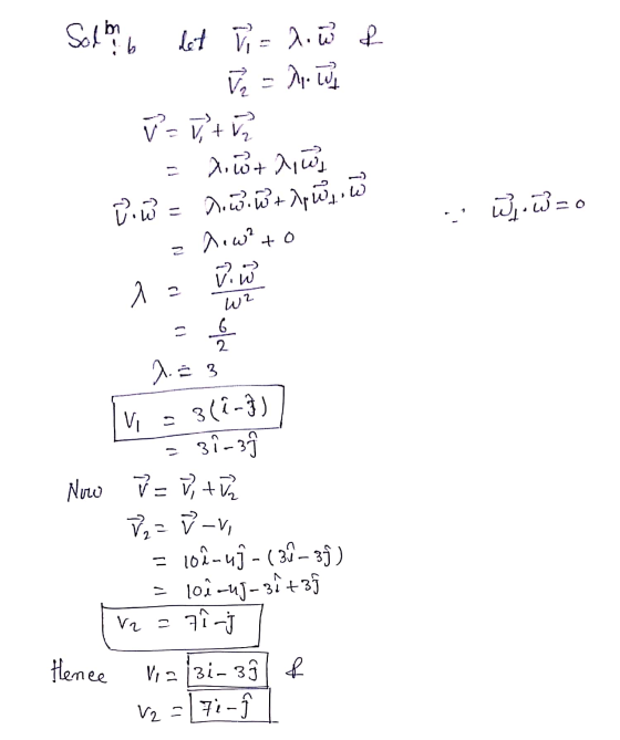 Solo b b let i = low & r = how v=1th Xota o ūW = now. wt d. w²to la W + 1 w go W.W=0 7 1 2 wa old 2 2. = 3 Vi = 3 3(1-} 37-3