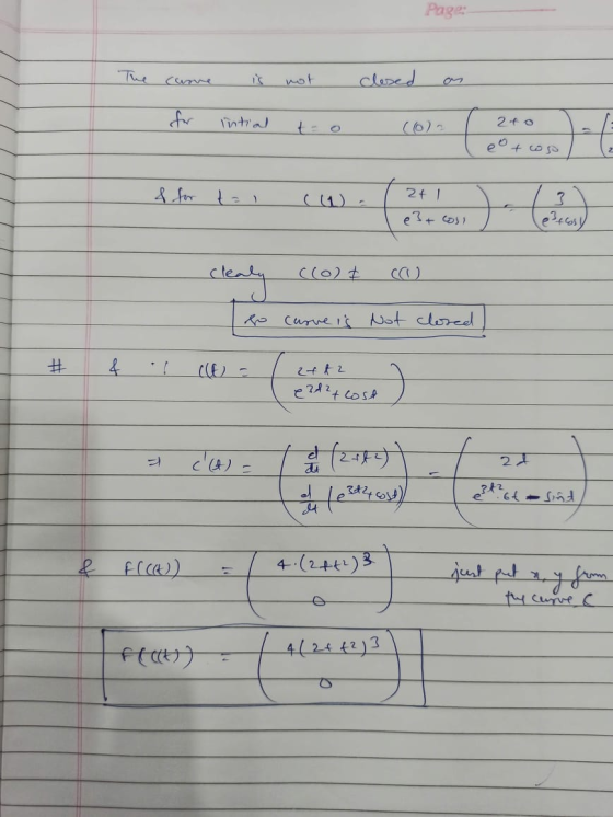 Page: curve not closed for lintial 24o pot cogo 2 cw 24 l e3+ cosi 3 etcos) Colt clearly to carve is Not closed # f (6 = 2tt2