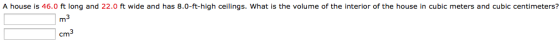 Calculate the average density of the following ast