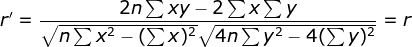 2n Σxy-2ΣΧΣΥ ΣΧΣX -4nΣy4ΣΥΣ νηΣ