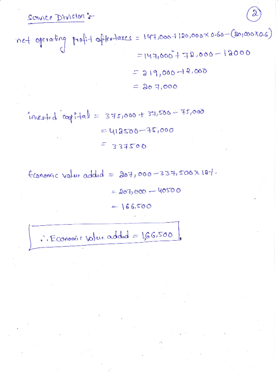 :. Econoncie volue added = 464,500 005991 - - 207,000 -- 40500 Economic value added = 207,000-337,500 x 124, Qoste 000St-Oe