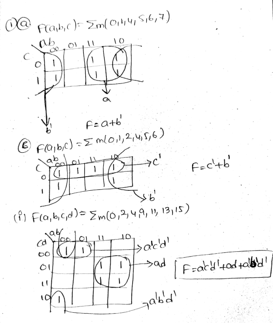 a fraib, c) Eloin 4,5,6,7) labo.0111110 : f=a+b © FlQjb,c) - Emloil, 2, 4,5,6) canal on the c! Facib (7) F(a,b,c)= S(O2, 44,