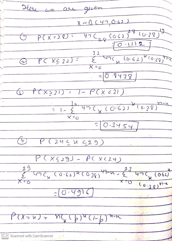 Here we are given X-1 (470-62) POX - 2) 47C (0.? १) 21 Co.62) 0.112 72 ह (0.62) (0.3१) PC X८ ? 2) पाप X0 40.8438 6 (XP?T): ।-
