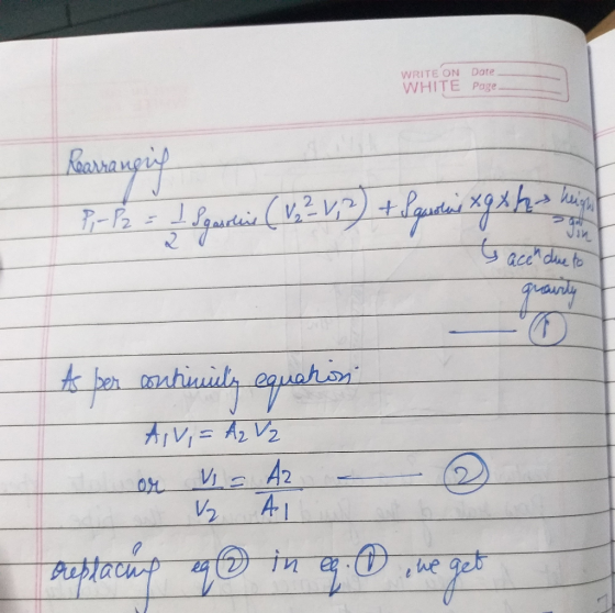WRITE ON Date WHITE Page Reasnangrif Pi-P2 = 1 Igarline (V, V, 2 ) + ( quotias xgx has high to acen due to graurity As ber en