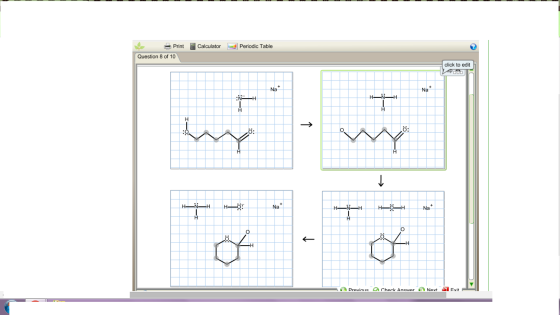 Print CalculatorPeriodic Table Question 8 of 10 click to edit Na Na Previous Check Answer NextFvit