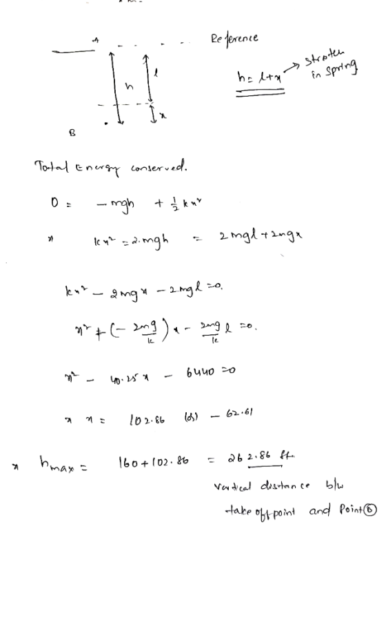 Reference 프 halta , straten spring 2. Total Energy conserved. -mgh tk 카 kc n² = 2.mgh 2 mgdt2ng len gmgt -2nge -o 이 + (2) - 2