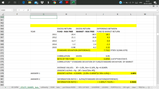 1 Ale 87 $59 ? v 1x 03:25 ENG 09-03-2020 F 23 G360 J K L M A 360 361 362 363 364 365 YEAR 366 367 368 EXCESS RETURN EXCESS RE