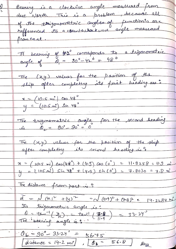 due North because all Beaning clockwise angle_measured from This is a problem of the trigonometric angles of femetimls are re