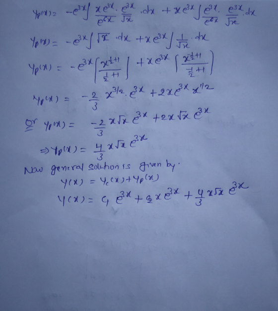 (geht H. =) Yos) = 4 asa ek + G x x Yprasa wet xet, old dx + x ² x Jer. esk.dk Ex Je Yor) = - BBx / x dx + x B x + dhe Ypin)