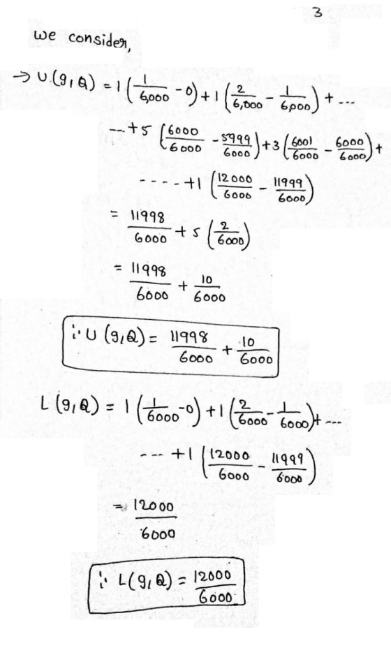 we consider, 30 (3,0) = 1000 - 0) + 1 (&poo - Loco) +... -t5 (soo - smag. J +3 (sobo - Go) + = 11998 6000 + s (Good) = 11998