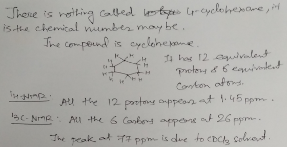 There is nothing called goloxes 6-cyclohexame, it is the chemical numbes maybe. The compound is cyclohexance. Xach It has 12