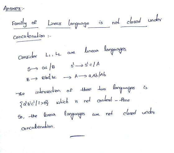 Answes Farmily oP ineas anguoage clos Conca -enation- a bic/t>04 んhich is not Contest-,-Ree 0Se no undor Corcatenalien