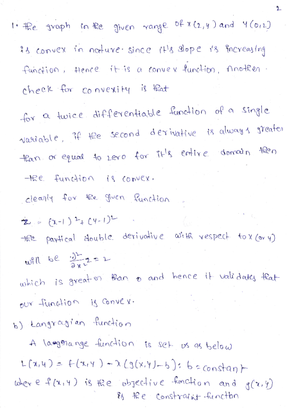 function, 위ence it. is a tonv expunction, finoRen cheek for Co nvexis Rat fox a twice differentiable ion of a single tan egua