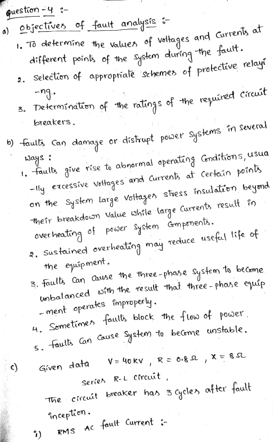 - the system during the fault. of the required Circuit breakers. Selection of appropriate Schemes of protective relay unbalan