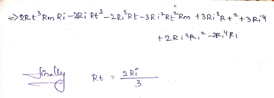 ->PREPRm Ri - Ri Rtº-2RiP RE-3R ;?RtRm +3RIER++3pill +2R; BR; 2 2R, Ri rally Rt = 2 Rt = 2 Ri