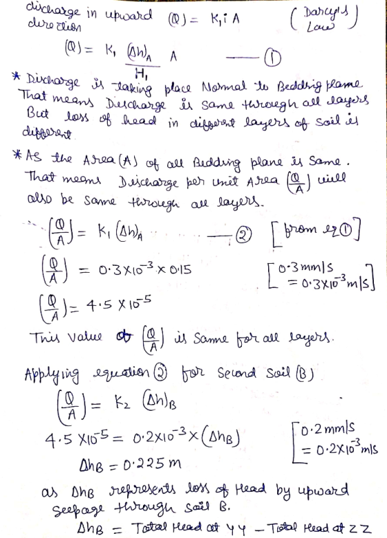 direction * Discharge is taking plac Charge in upward Q = kill ( James (@J= ki bun - H orge is taking place Normal to Beddrig