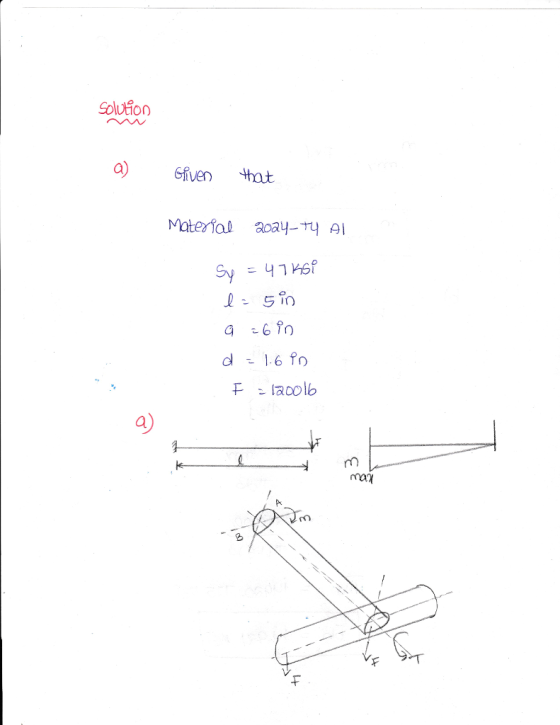 a) fiven that Materal aoay-ty A F lacolb 2) dn