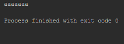 Process finished with e xit code 0