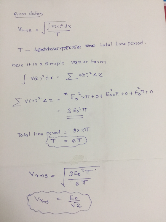 geven datas Vamg = Svere da a total time period. T - tofahrt marpanood here it is a simple voave form I V6C)?dx I VG242 11 s