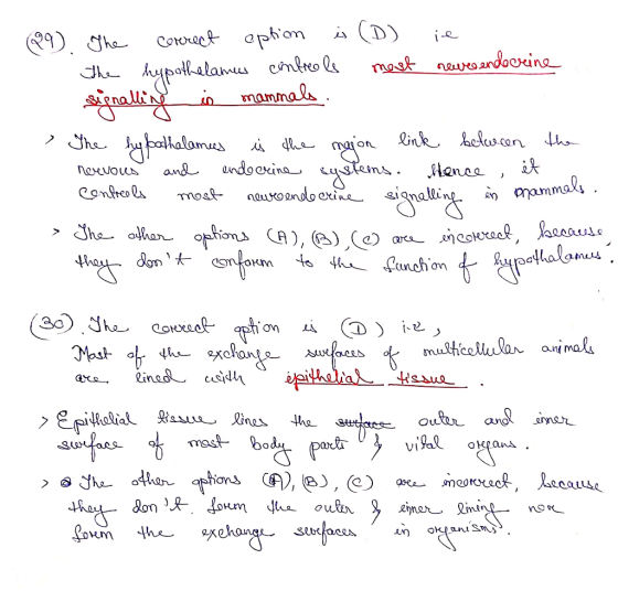 D) Coroet phon Cmbro ls 2. he rmast narsandoarine in manmals She halamus dmon link ckus can d edoorina tams. enea nauro ando